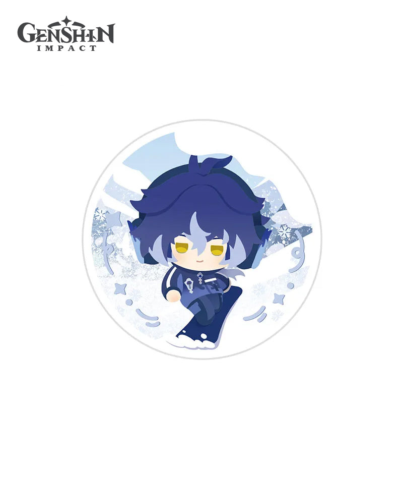 Genshin Impact Aurora Party Glitter Phone Stand