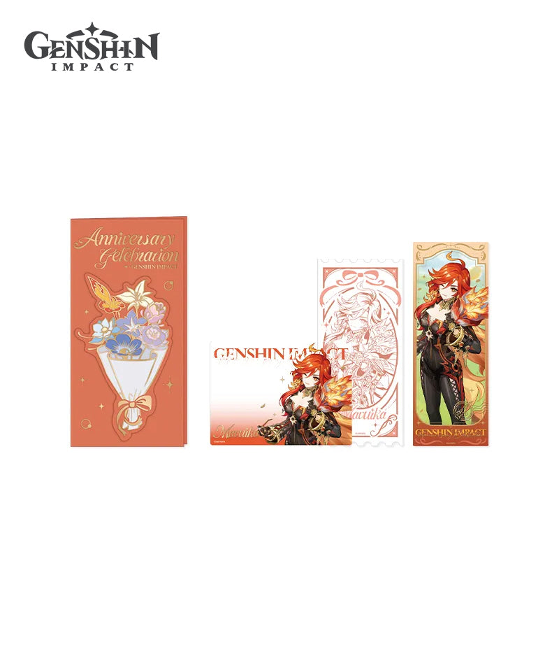 [Official Merch] Genshin Impact 5th Anniversary Commemorative Ticket Set