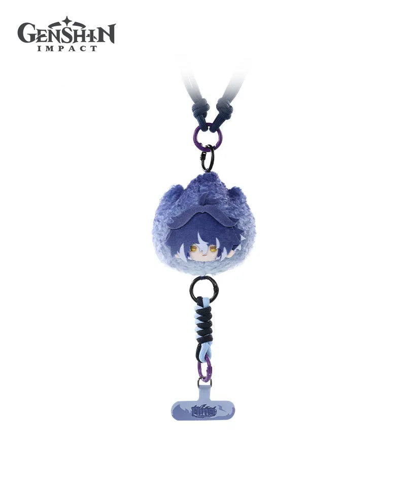 Genshin Impact Aurora Party Plush Phone Lanyard