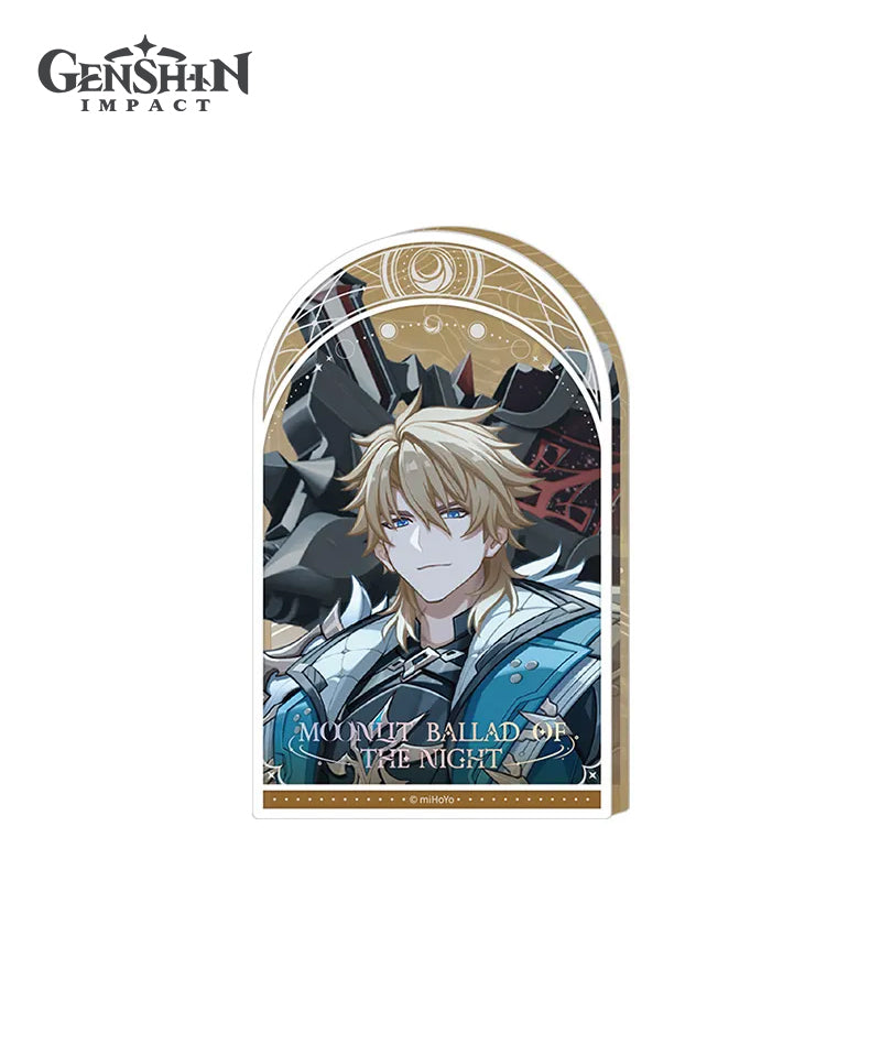 Genshin Impact Moonlit Ballad of The Night Acrylic Block