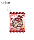 [Official Merch] Genshin Impact Twilight Whimsy Series Badge & Badge Holder Set
