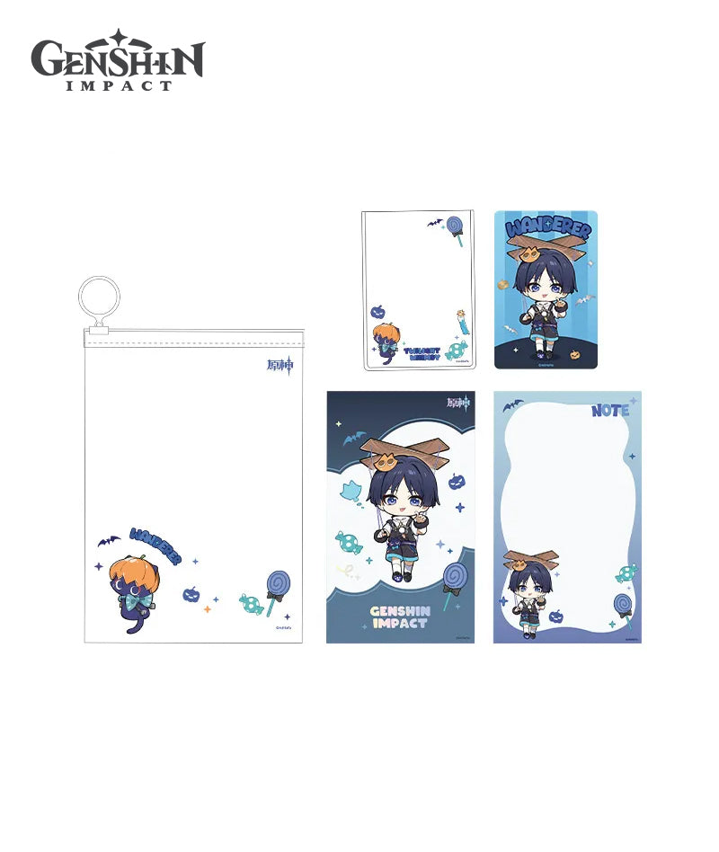 [Official Merch] Genshin Impact Twilight Whimsy Series Stationery Set