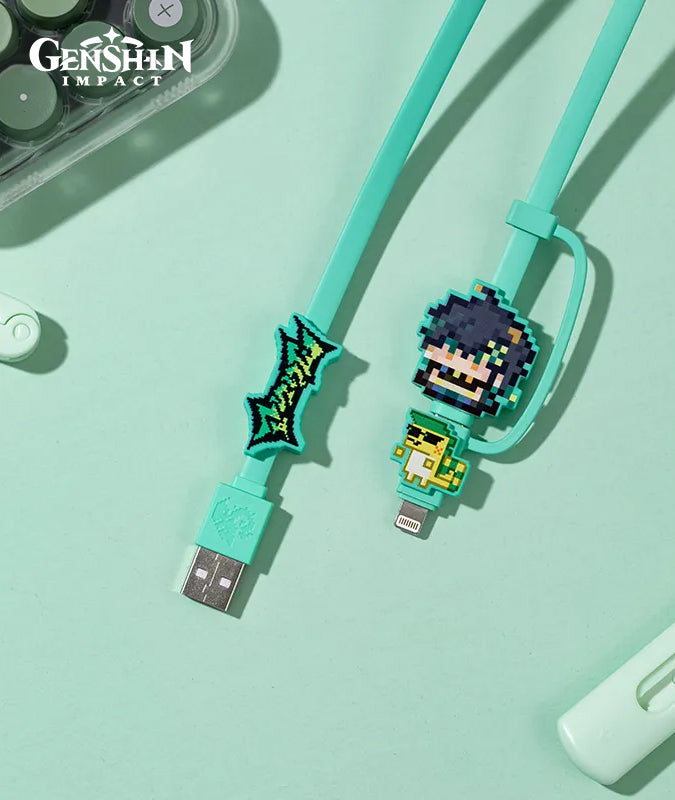 Genshin Impact Natlan Colorful Pixel Series Kinich Merchandise