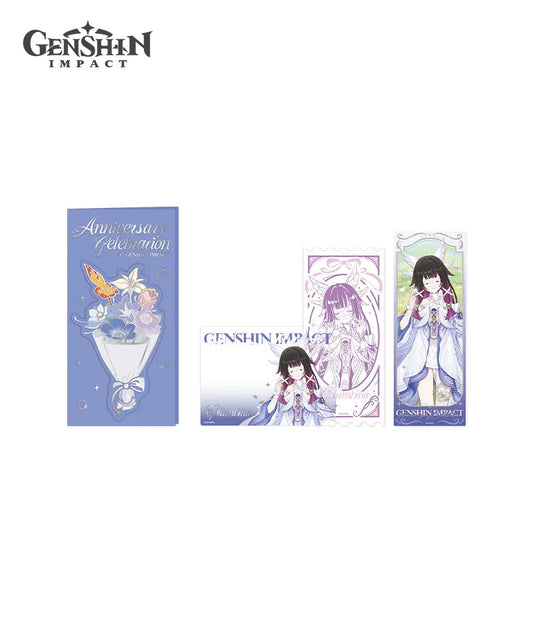 [Official Merch] Genshin Impact 5th Anniversary Commemorative Ticket Set