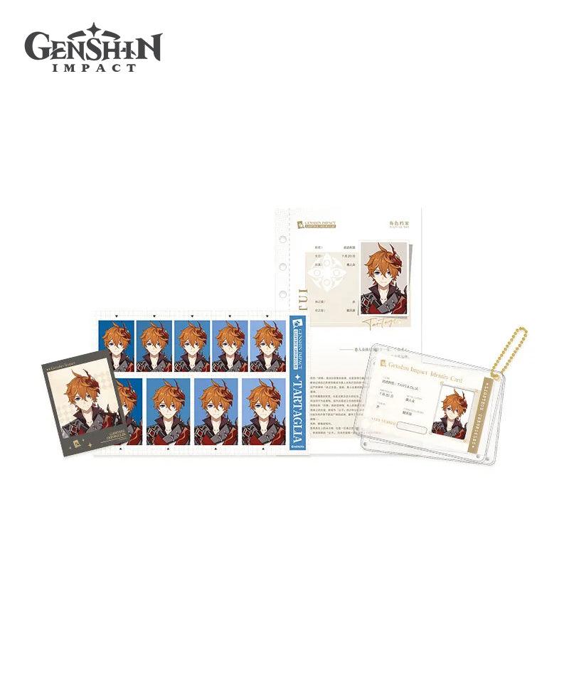 [Official Merch] Genshin Impact Lightbox Chronicles Character File Set