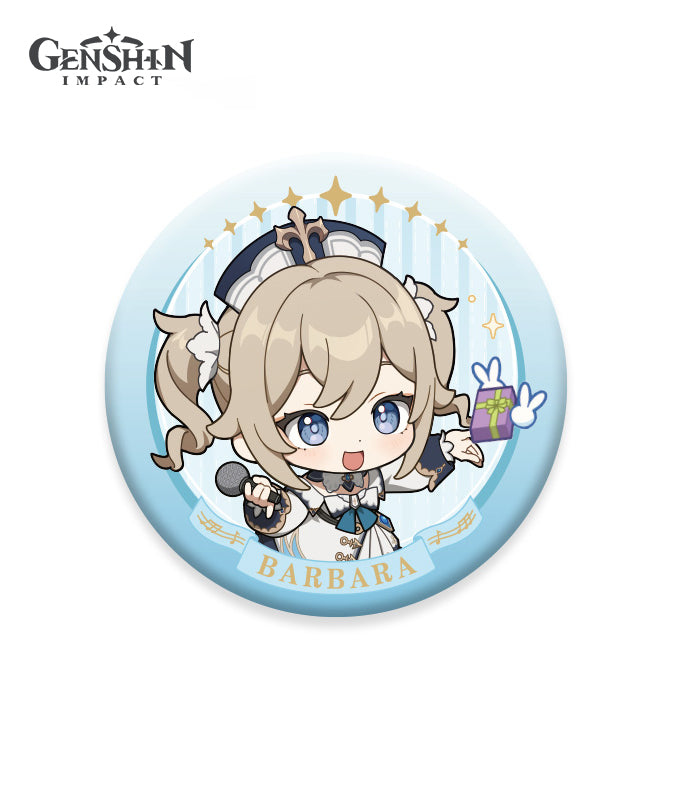 [Official Merchandise] Genshin Impact Destined Courtesy Series: Pillow, Badge & Hangable Stand