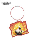 Genshin Impact Natlan Chibi Character Expression Series Acrylic Keychain