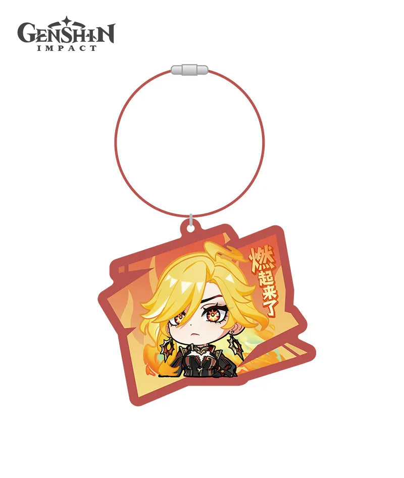 [Official Merchandise] Genshin Impact Natlan Chibi Character Expression Series Acrylic Keychain