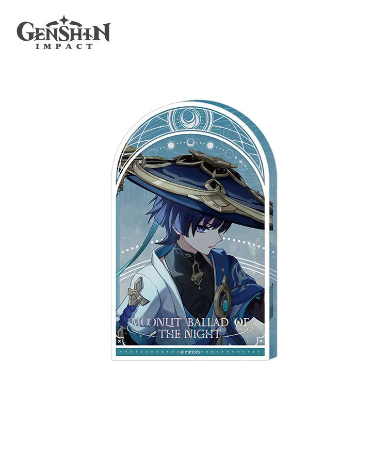 Genshin Impact Moonlit Ballad of The Night Acrylic Block