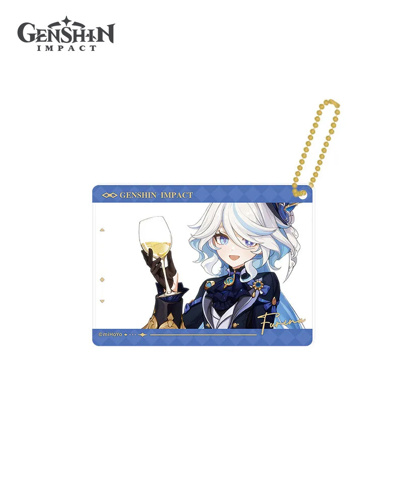 Genshin Impact The Long Way Home Badge & Photo Card Charm