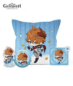 [Official Merchandise] Genshin Impact Destined Courtesy Series: Pillow, Badge & Hangable Stand