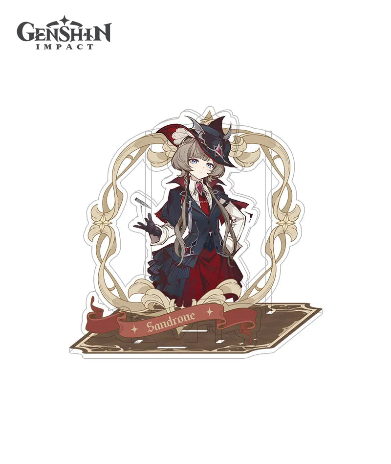 [Official Merch] Genshin Impact Tabletop Troupe Merch | Badge, Standee & Ticket Set