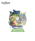 [Official Merch] Genshin Impact Teyvat Expo Collection: Badges, Stands & Fridge Magnets