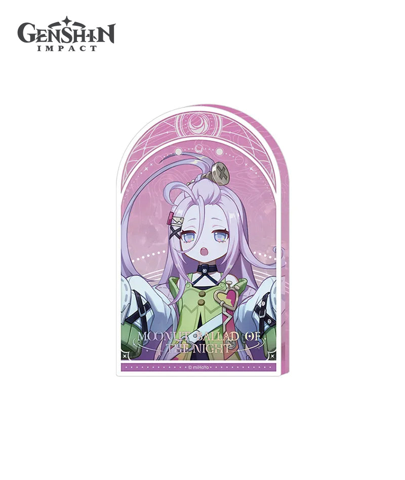 Genshin Impact Moonlit Ballad of The Night Acrylic Block