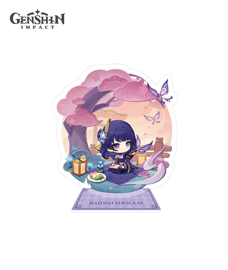 [Official Merch] Genshin Impact Teyvat Expo Collection: Badges, Stands & Fridge Magnets