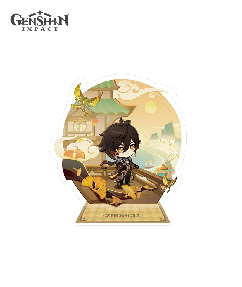 [Official Merch] Genshin Impact Teyvat Expo Collection: Badges, Stands & Fridge Magnets