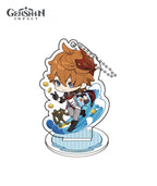 [Official Merchandise] Genshin Impact Destined Courtesy Series: Pillow, Badge & Hangable Stand