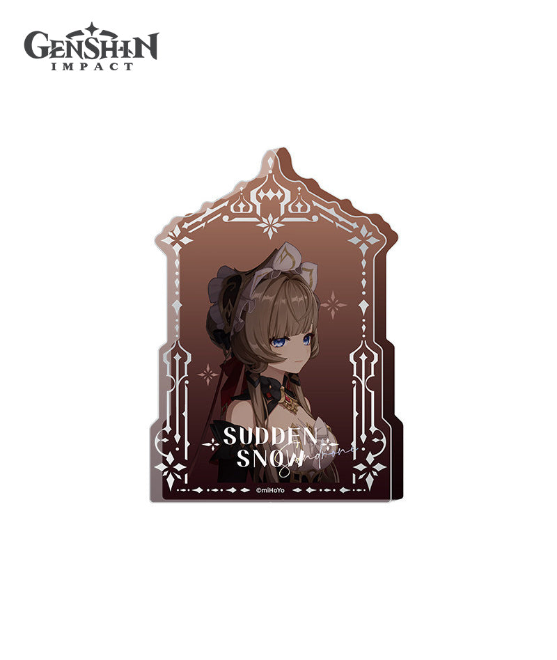 Genshin Impact Sudden Snow Series Acrylic Ornament