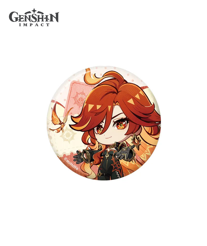 Genshin Impact Teyvat Expo Collection: Badges, Stands & Fridge Magnets