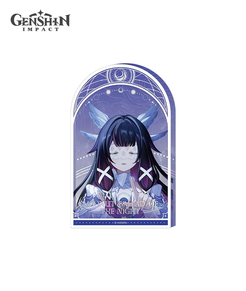 [Official Merch] Genshin Impact Moonlit Ballad of The Night Acrylic Block