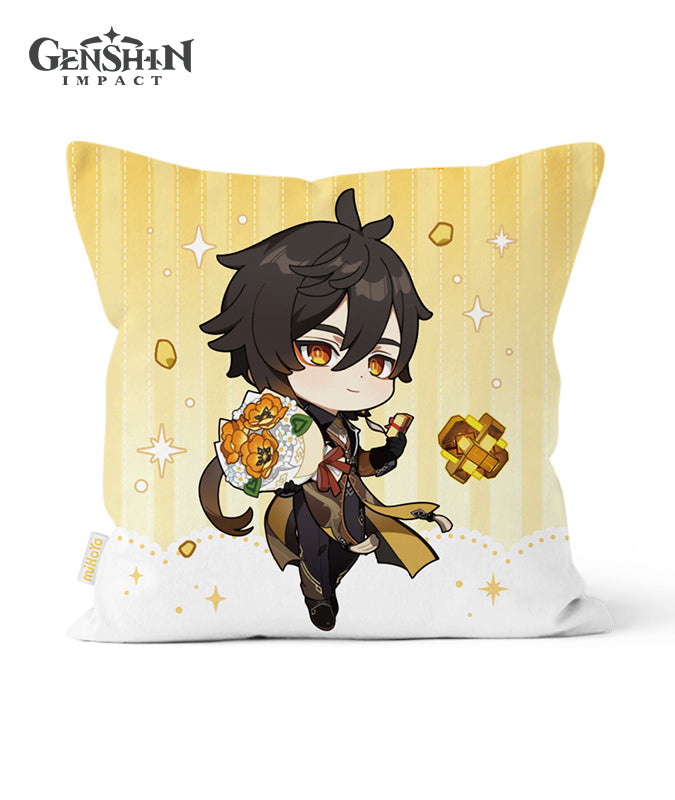 [Official Merchandise] Genshin Impact Destined Courtesy Series: Pillow, Badge & Hangable Stand