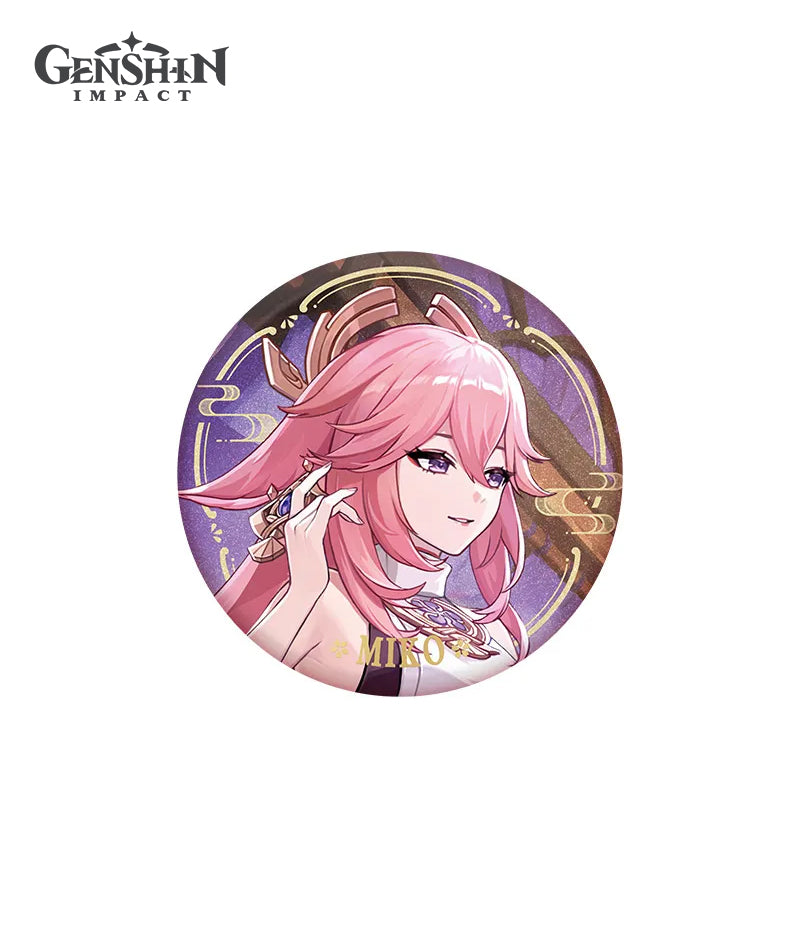 [Official Merchandise] Genshin Impact Theme Character Badges Vol. 2