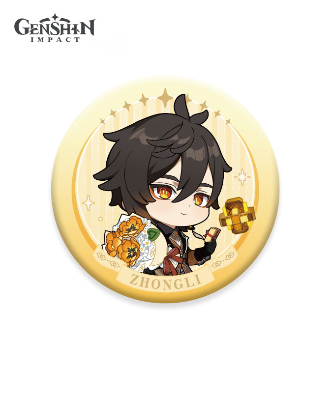 [Official Merchandise] Genshin Impact Destined Courtesy Series: Pillow, Badge & Hangable Stand