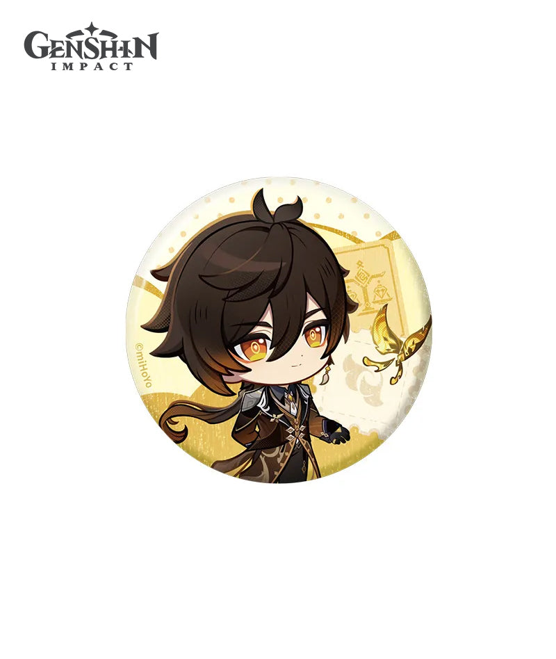 [Official Merch] Genshin Impact Teyvat Expo Collection: Badges, Stands & Fridge Magnets