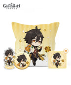 [Official Merchandise] Genshin Impact Destined Courtesy Series: Pillow, Badge & Hangable Stand