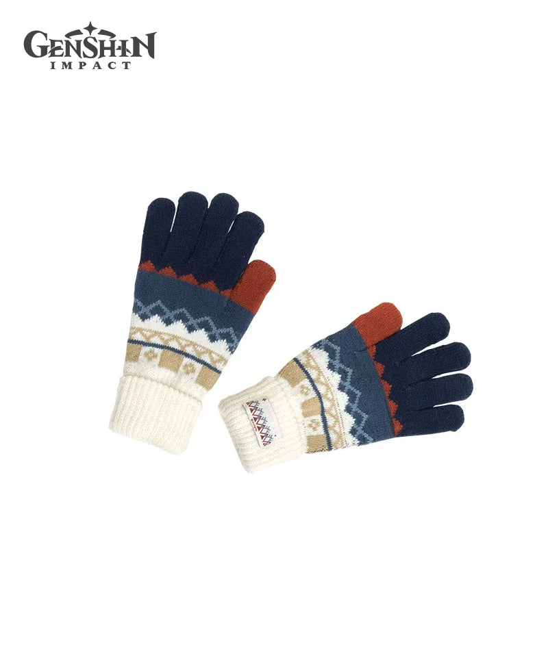 [Official Merch] Genshin Impact Alyosha Impression Hooded Shawl Blanket & Gloves