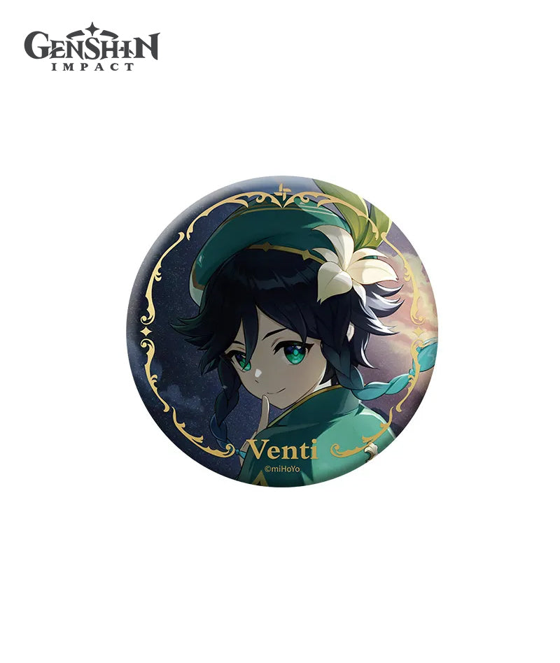 [Official Merchandise] Genshin Impact Theme Character Badges Vol. 2
