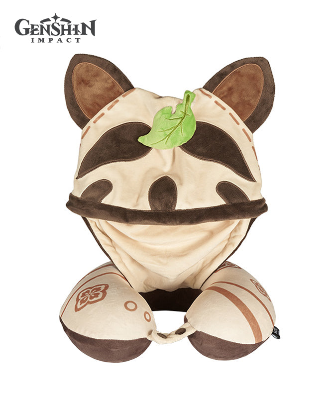 Genshin Impact Muji-Muji Daruma Sayu Eye Mask & Hooded U-Shape Pillow