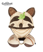 [Official Merchandise] Muji-Muji Daruma Sayu Eye Mask & Hooded U-Shape Pillow