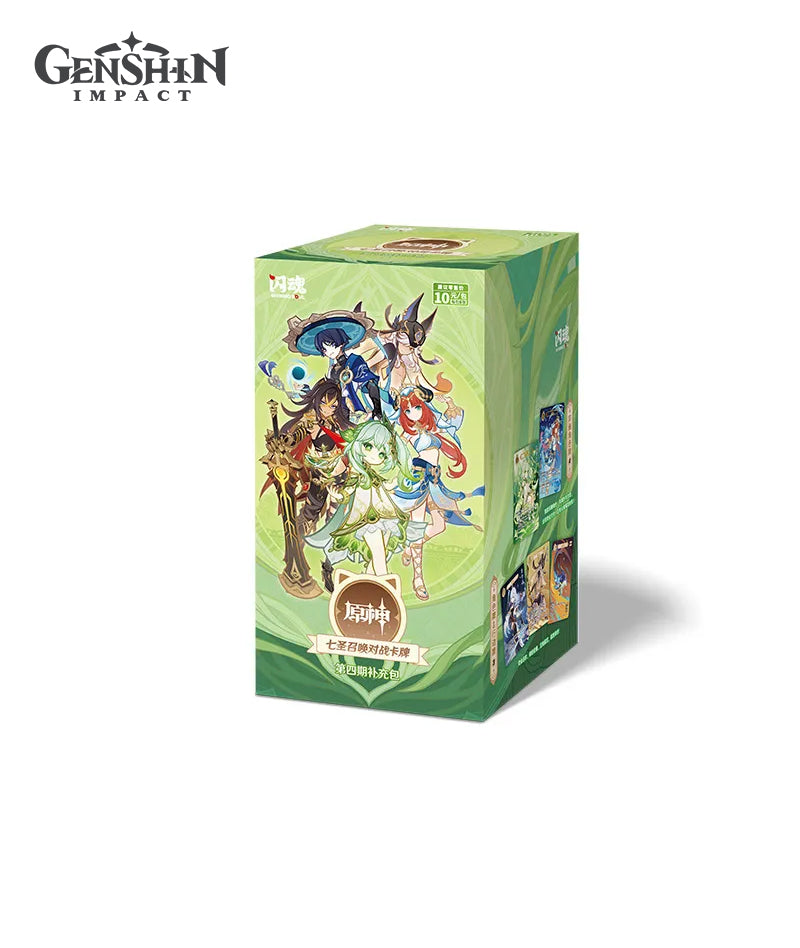 [Official Merch] Genshin Impact Genius Invokation TCG Cards Booster Pack Vol. 4