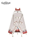 Genshin Impact Alyosha Impression Hooded Shawl Blanket & Gloves
