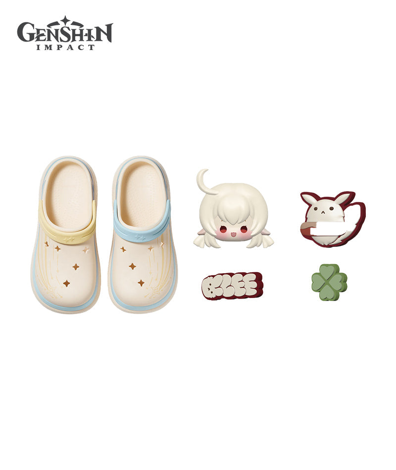 [Official Merch] Genshin Impact Midsummer Party Clogs & Charm Set