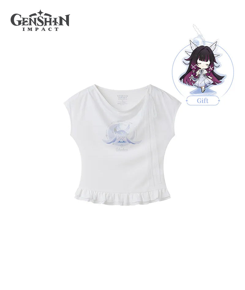 [Official Merch] Genshin Impact Columbina Impression Fitted T-Shirt