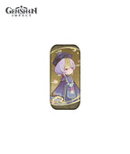 [Official Merch] Genshin Impact Zibai The Moon Amidst Wandering Clouds Badge