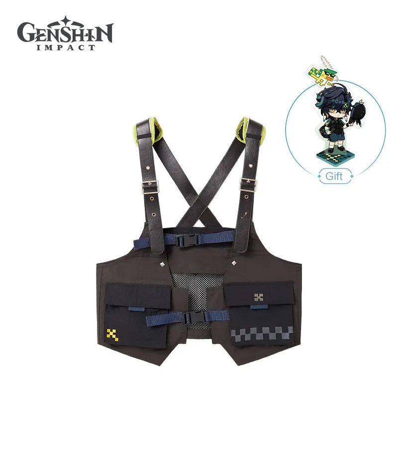 [Official Merchandise] Kinich Theme Impression Clothing Outdoor Utility Vest