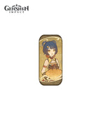 [Official Merch] Genshin Impact Zibai The Moon Amidst Wandering Clouds Badge