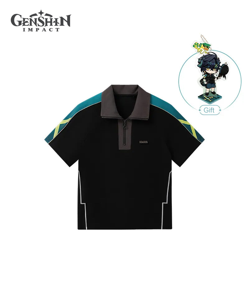 [Official Merchandise] Kinich Theme Impression Clothing Short-Sleeve Polo Shirt