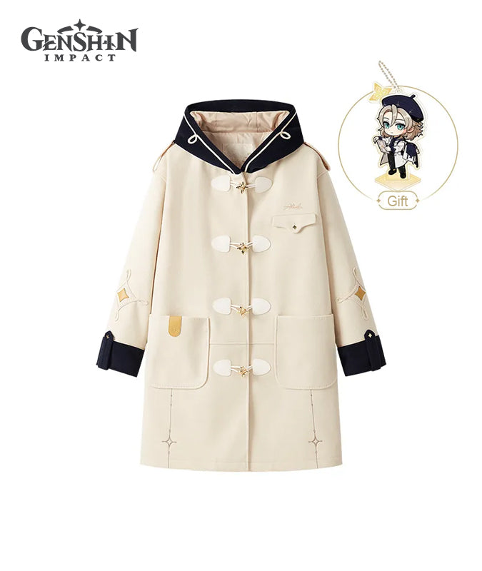 [Official Merchandise] Genshin Impact Albedo Theme Impression Clothing Woolen coat