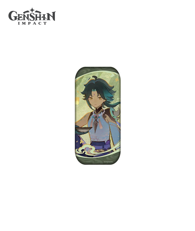 [Official Merch] Genshin Impact Zibai The Moon Amidst Wandering Clouds Badge