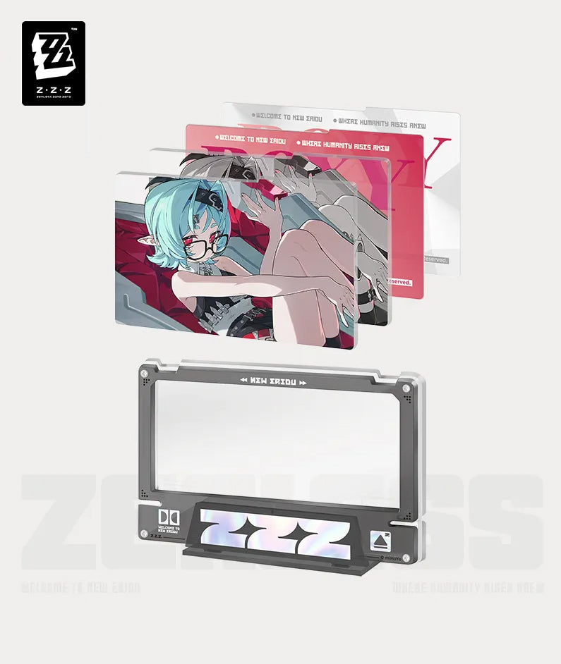 Zenless Zone Zero Cinema Flint Workshop Character Acrylic Card Set