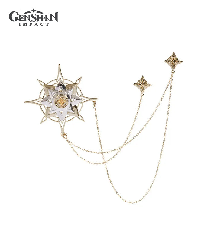 [Official Merchandise] Genshin Impact Albedo Theme Impression Brooch