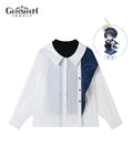 Wanderer Impression Shirt & Knit Set