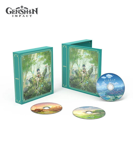 [Official Merchandise] Genshin Impact City of Winds and Idylls Mondstadt Original Soundtrack CD Box Set