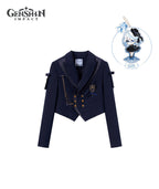 [Official Merchandise] Genshin Impact Furina Impression Clothing Cropped Uniform Jacket