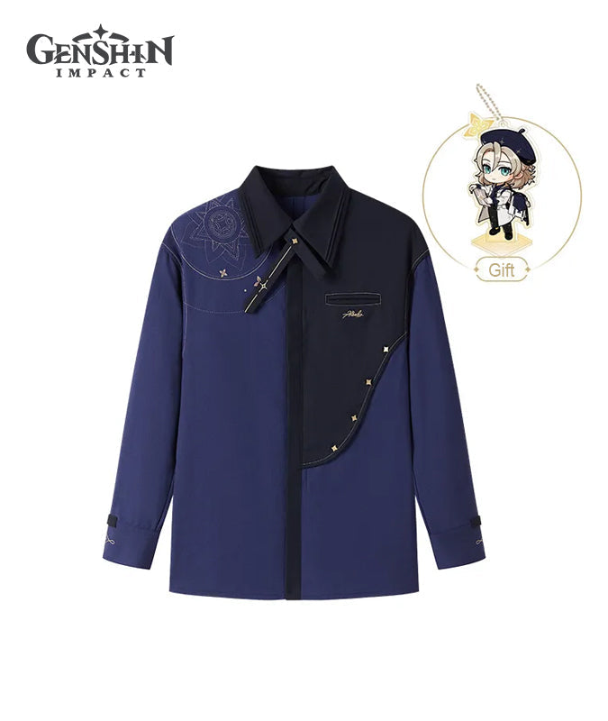 [Official Merchandise] Genshin Impact Albedo Theme Impression Clothing Casual Shirt
