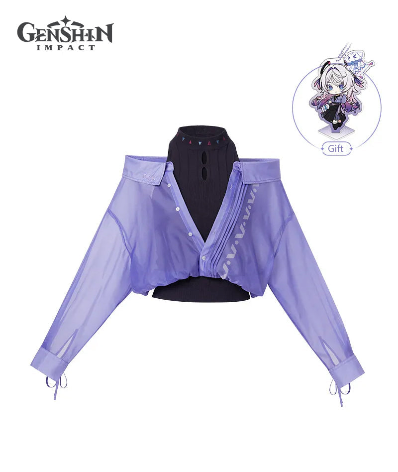 [Official Merch] Genshin Impact Citlali Impression Shirt & Knit Set